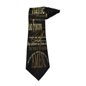 Eagle Neckwear The Lords Prayer Religious Christian Novelty Necktie 100% Silk